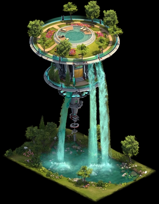 Flying Island Great Building