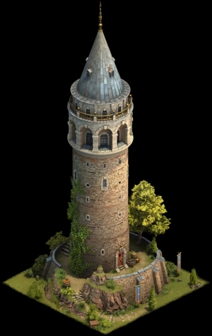 Galata Tower Great Building