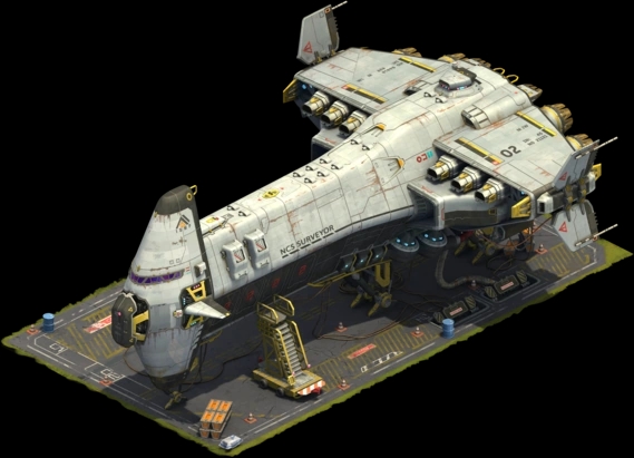 Space Carrier Great Building
